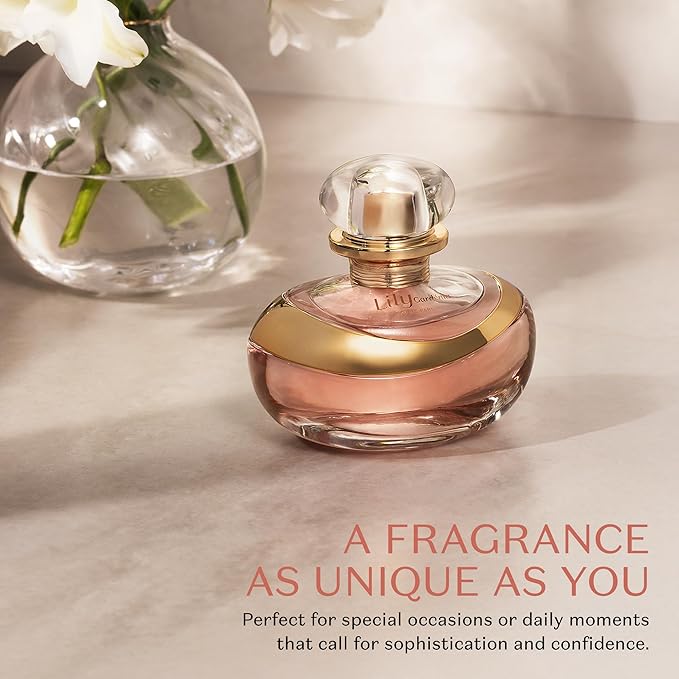 O Boticário Lily Gardénia Eau de Parfum for Women, A Bold, Intense White Floral Fragrance, 2.5 Ounce