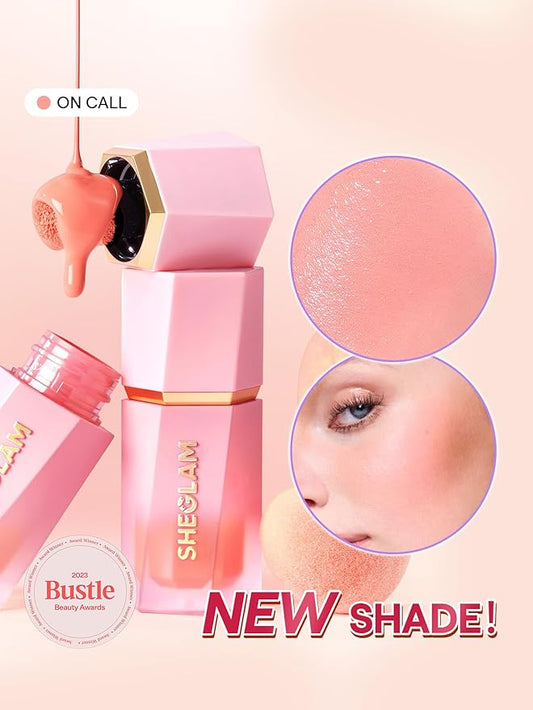 SHEGLAM Color Bloom Liquid Blush-On Call