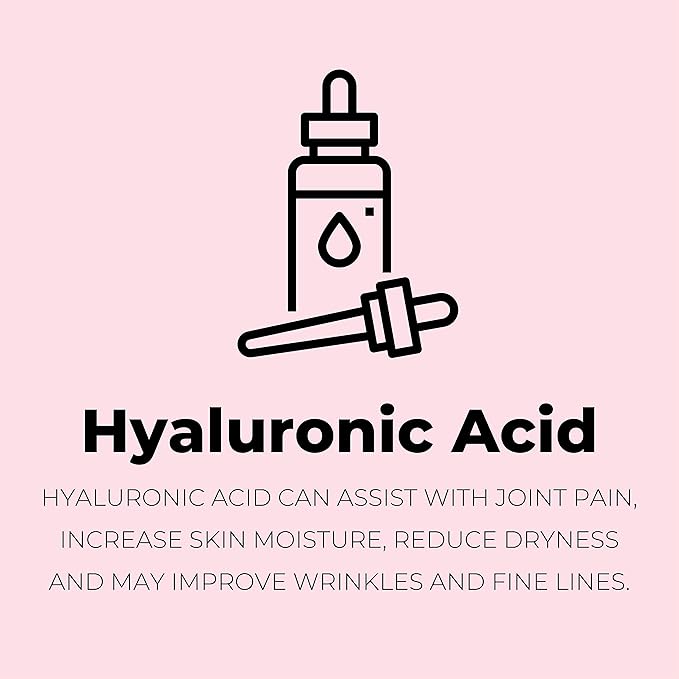 Collagen Capsules with Biotin, Hyaluronic Acid, Vitamin C, Hydrolyzed Multi Collagen Peptide Capsules Types I, II, III, V, X For Skin, Hair, Nails and Joint Health Supplement* 120 Count