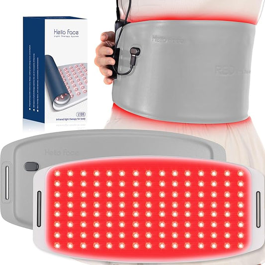 Red Light Therapy for Dogs and Humans, Portable 360 LED Chips Red Light Therapy Belt with Strap, Infrared Light Therapy Devices for Muscle & Joint Pain Relief