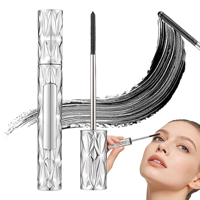 Eyelash Primer, Tubular Eyelash Primer with Metal Wand, 2026 New Waterproof Volumizing Mascara for Daily Makeup, Black Primer Volumizing Mascara (1 Pcs)