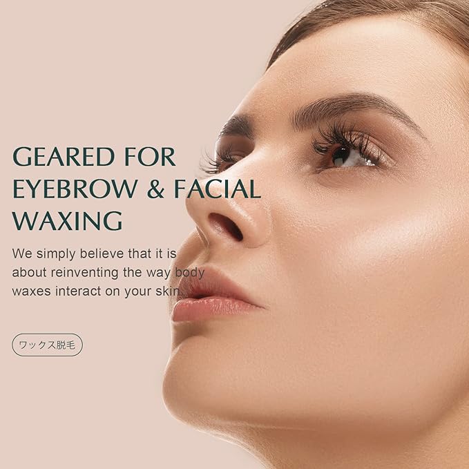 KOTAMU Wax Beads for Hair Removal - Professional Waxing for Sensitive Skin, Targets Thin Fine Hair, 1lb Pink Beads Ideal for Home Waxing Face, Eyebrows, Chin, Body, Legs, Arms, Underarm, Bikini