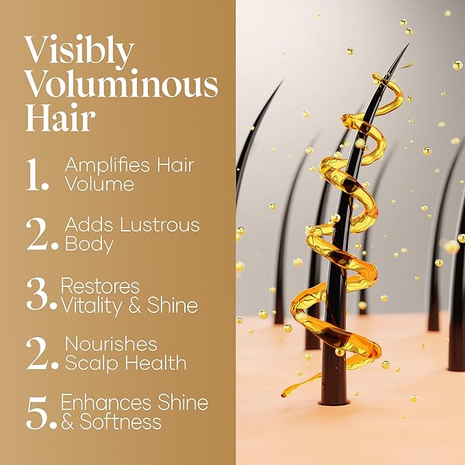 Hair Thickening Shampoo and Conditioner Set - Volumizing & Growth Support with DHT Blockers, Biotin, Keratin, Tea Tree Oil, Caffeine, Saw Palmetto Extract - Men & Women - 16 fl oz Each