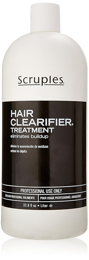Scruples Hair Clearifier Treatment - Deep Cleansing Hair Treatment for Product Build Up, Dirt, Oils, and Chemicals - Hair Detox + Scalp Build Up Cleanser for All Hair Types (33.8 oz)
