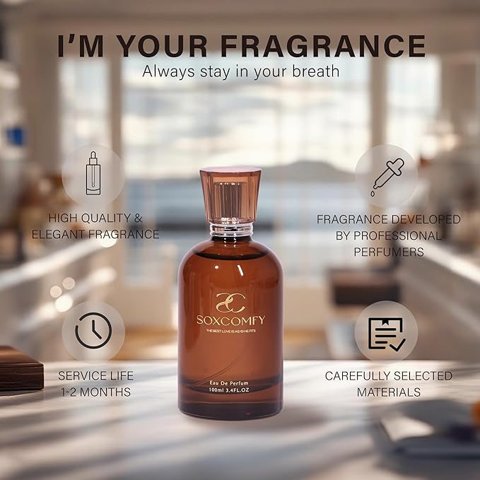 Tobacco Oud Men's Cologne Premium Eau de Parfum Fragrance for Men, Date Night & Special Occasion Scent 3.4 Fl Oz - 100ml