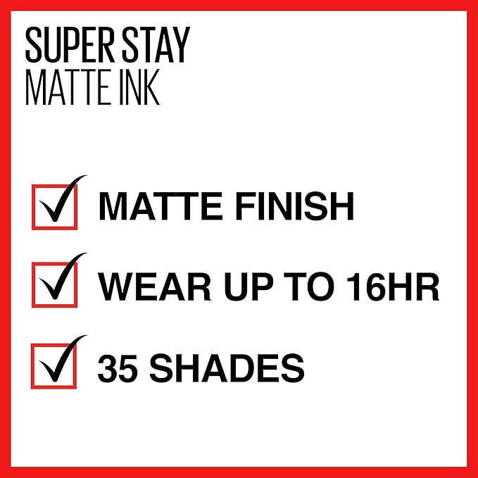 Maybelline New York SuperStay Matte Ink Liquid Lipstick, City Edition, Explorer, 0.17 Ounce