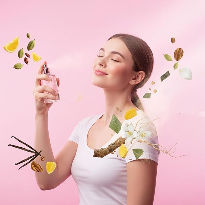 Women's Perfume Luxury Eau de Parfum Signature Long-Lasting Floral Fragrance for Her Date Night & Special Occasion,Ruby Flame 3.4 Fl Oz - 100ml