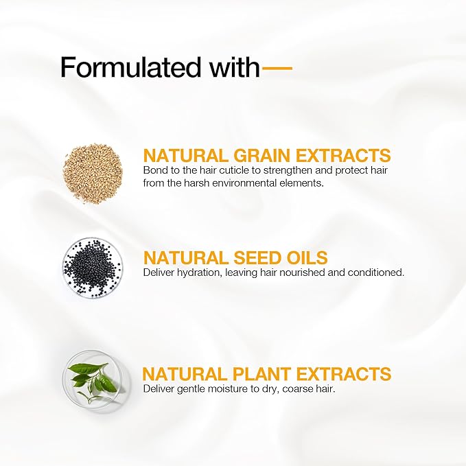 GK HAIR Vegan Moisture Repair Shampoo | shampoo for color treated hair | Color safe Sulfate-Free Formula for a Smooth Hair Care Routine | 10.1 fl oz