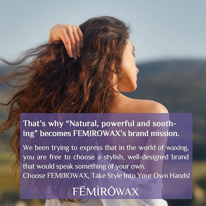 Wax Beads, 1lb Hard Wax Beans for Hair Removal Sensitive Skin with Rose Formula Waxing Beads for Full Body Brazilian Bikini Face Eyebrow at Home Wax Refill for Women Men