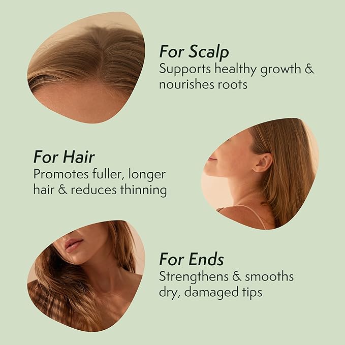 Nature Spell Rosemary Oil For Hair Growth With Root Comb Applicator, Pre-Diluted Hair & Scalp Oil Nourishes Dry, Damaged Hair, For Women & Men, 5.07 Fl Oz