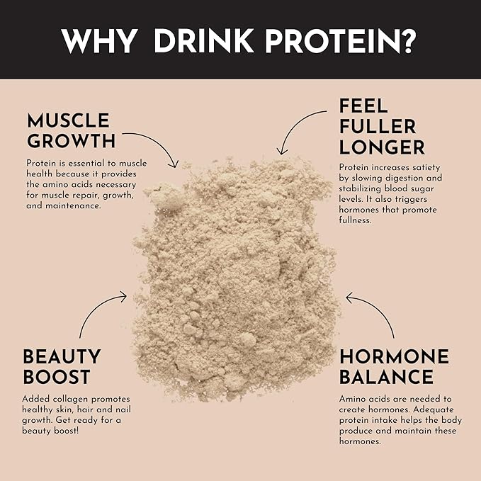 Just Ingredients Protein Powder | Snickerdoodle Protein Powder Made With 100% Grass Fed, Non Denatured Whey | Four Different Protein Sources | Organic Whole Food Ingredients | 15 Serving | 22g protein