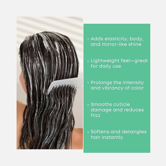 Artègo Good Society Color Glow Milk Conditioner (6.7 fl oz) – Lightweight Detangling Conditioner for Color-Treated Hair