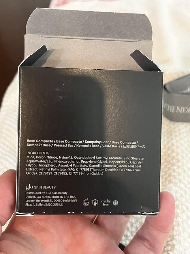 Glo Skin Beauty Pressed Base Powder Foundation Makeup (Honey Medium) - Flawless Coverage for a Radiant Natural, Second-Skin Finish