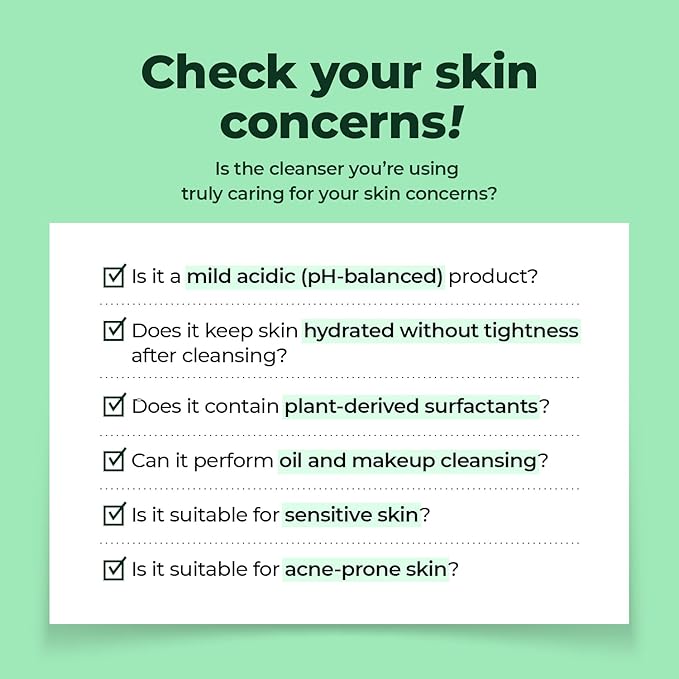 CURE Aloe Vera Foam Cleanser – Hydrating Gentle Korean Face Wash with Aloe & Centella for Sensitive Skin, Pore Care & Deep Cleansing, 3.38 fl oz