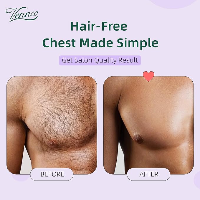 Hard Wax Beads, 1lb Wax Beans with Lavender Essence, Gentle on All Skin Types, Suitable for Legs, Back, Chest, and Bikini, Waxing Beads Refill for Easy Hair Removal at Home