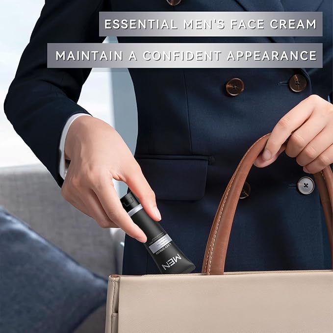 Hydrating Men's BB Cream, Face Concealer Moisturizer, Even Skin Tone, Control Shine & Natural Finish, Lazy Men Skincare Gift