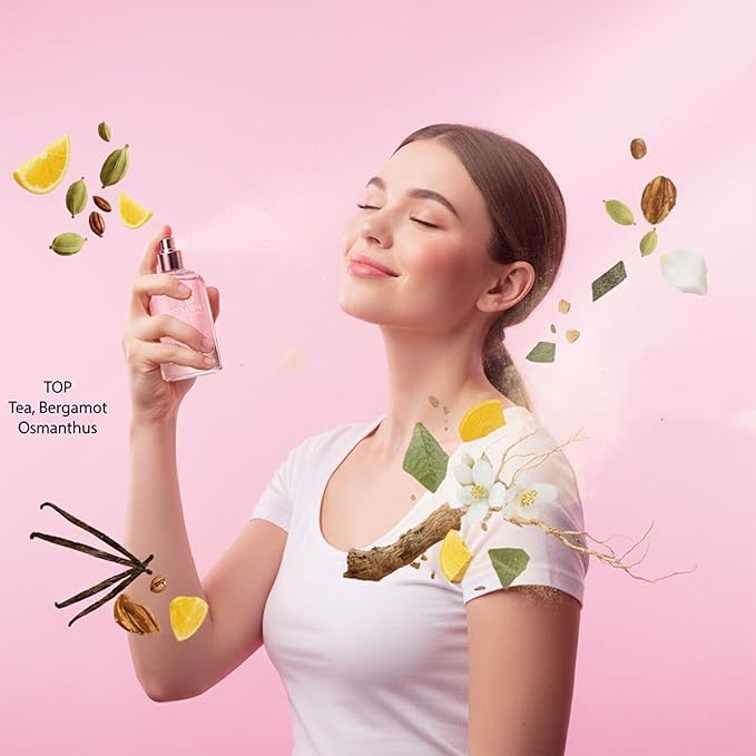 Women's Perfume Luxury Eau de Parfum Signature Long-Lasting Floral Fragrance for Her Date Night & Special Occasion,Bloom Explosion 3.4 Fl Oz - 100ml