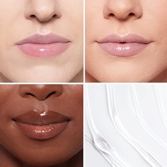 OFIR Surreal Shine Plumping Lip Gloss for Women | Clear, Non-Sticky, Hydrating Lip Gloss with Menthol & Vitamin E | High Shine, Vegan, Cruelty-Free | Clear - Transparent | 0.15 FL OZ