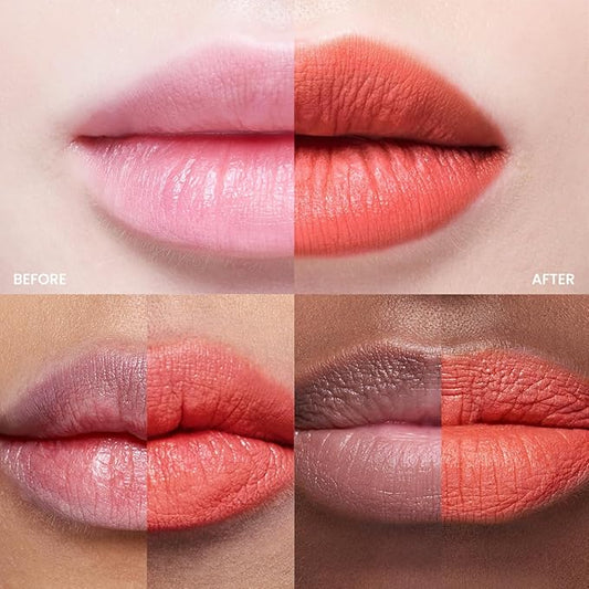 Peripera Ink the Velvet Lip Tint - High Pigment Color, Longwear, Weightless, Not Animal Tested, Gluten-Free, Paraben-Free (015 BEAUTY PEAK ROSE)