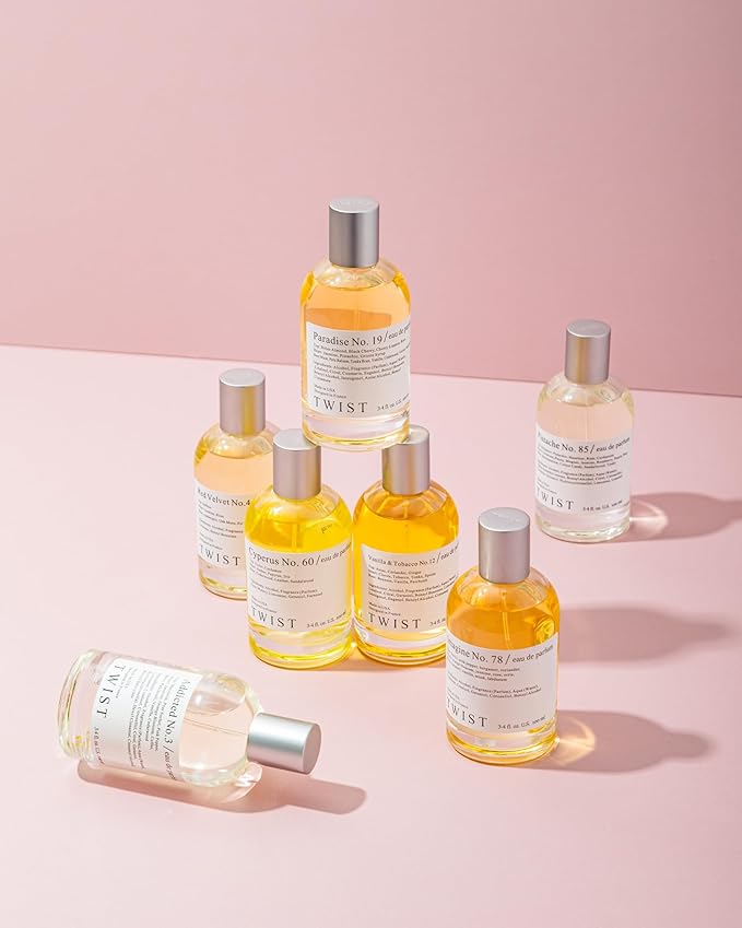 Twist Billy's No. 117 - Eau De Parfum Inspired by Billie Eilish's No.1 Eau de Parfum, Long-Lasting Perfume For Women, Paraben Free, Vegan, Clean Ingredients, Fragrance - Spray 100 ml | 3.4 fl. oz.