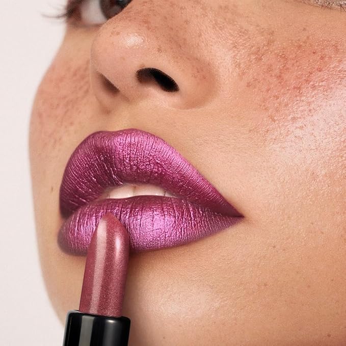 6PC Mini Glitter Lipstick Set,High Pigmented,Lightweight Smooth Moisturizing Formula,Glossy Shine,Travel Size,Metallic Shimmer Lipstick Gift Sets For Women Girls Makeup kit