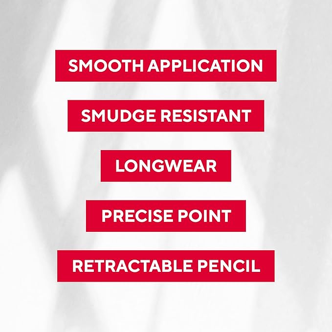 Mirabella Line & Define Lip Definer Lip Pencil, Smoothing & Moisturizing Retractable Lip Liner with Long-Lasting & Ultra-Creamy Formula, Antioxidants Vitamin C & E, & Built-In Sharpener - Sassy