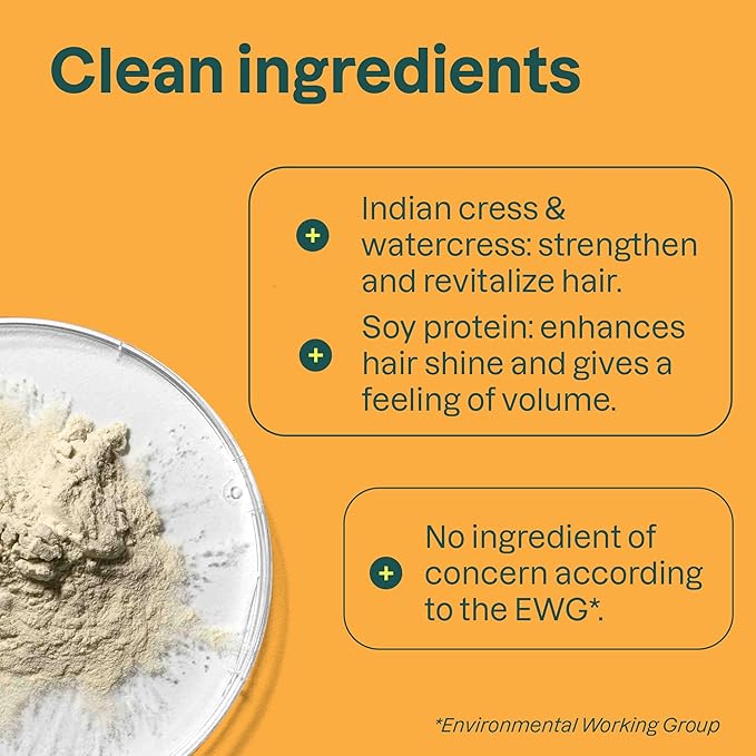 ATTITUDE Volume and Shine Hair Shampoo, EWG Verified, For Thin Hair, Naturally Derived Ingredients, Vegan, Plant Based, Soy Protein & Cranberries, 8 Fl Oz