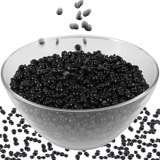 Wax Beads Bulk - 3.3lb Wax Beans Supplies for Esthetician - Professinal Painless Waxing for Face, Upper Lip, Bikini, Leg, Women Natural Melting Kit - Hypoallergenic Hard Wax Beads Bulk