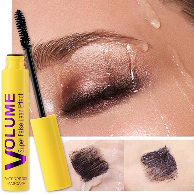 Bubble Mascara, Well-Defined Lashes And Enhances The Natural Look, Waterproof, Smudge-Proof, Waterproofcan Be Layered To Boost Curl (2PCS)