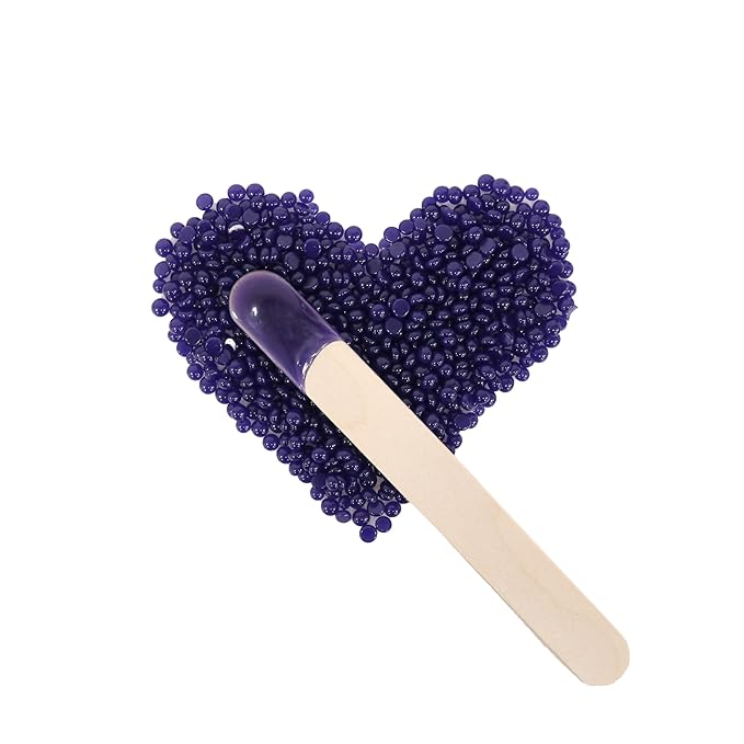 Lycon LycoJet Lavender Hard Wax Beads for Hair Removal, Effortlessly Removes Stubborn Hair with Professional-Grade Soothing Formula, Suitable for Sensitive Skin, 5kg
