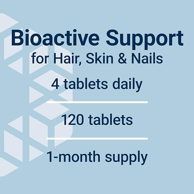 Life Extension Hair, Skin, & Nails- Collagen Plus, 120 Count