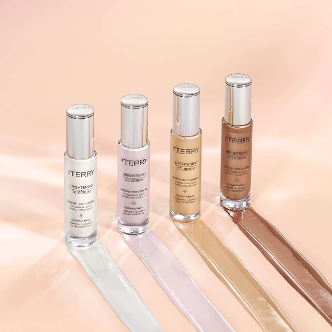 By Terry Brightening CC Serum, Hydrating, Brightening, Illuminating & Color Correcting Skin Primer For Your Face, Sunny Flash, 1 fl oz