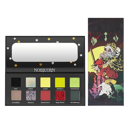 Gothic Eyeshadow Palette: 10 Vibrant Shades for Dark, Dramatic Looks