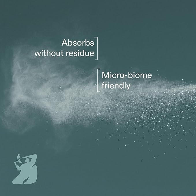 Cleo + Coco. Deodorant Powder for Body and Hair, Basil Mint (0.88 oz), 2-in-1 Deo Powder & Dry Shampoo for Women & Men, Aluminum Free Deodorant, Talc-Free, Anti Chafe Protector, Travel-Size