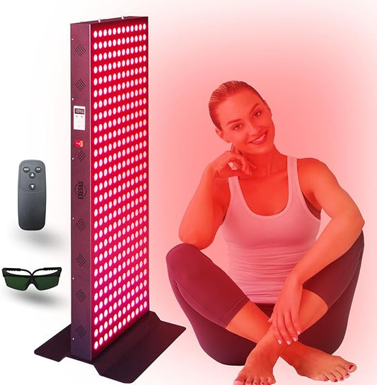 Red Light Therapy Device for Full Body & Face, 660nm & 850nm, Near Infrared Dual-Chip Clinical Grade LED Panel for Beautiful Skin, Weight & Pain Management and Overall Wellness (1620_Watts 324_LED)