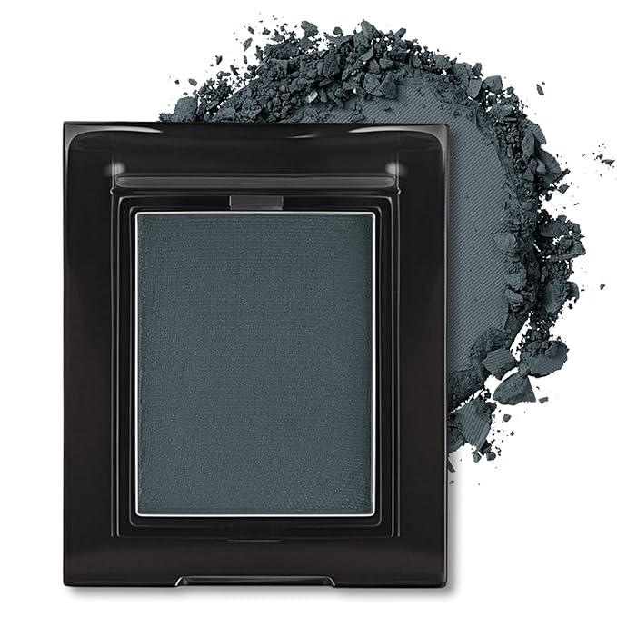 Erinde Single Matte Eyeshadow Palette, Velvet Eye Shadow Compact Powder Natural Makeup, Long-Lasting Eye Makeup, Ultra-Blendable, Pigmented Color, Vegan Formula, H01 Trooper