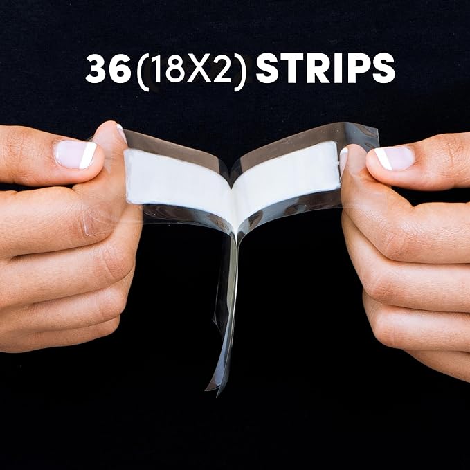 Parissa Bikini Wax Strips Kit | Ready-to-Use Hair Removal for Bikini, Brazilian & Underarm | Natural, Sensitive Skin Formula with Post-Wax Ultra Soothe Oil | 36 Strips (18 x 2), 3 Sizes