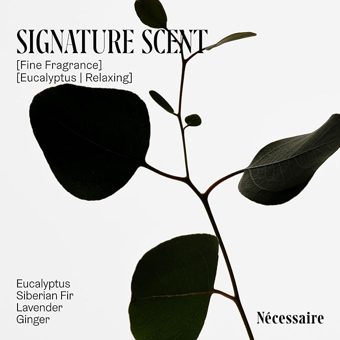 Nécessaire - The Deodorant Gel Eucalyptus - Aluminum-Free - For Women & Men. Clinical Mandelic Acid Deodorant. Extra Strength Odor Control. No Bumps. No Discoloration. No Parabens. 1.7 fl oz