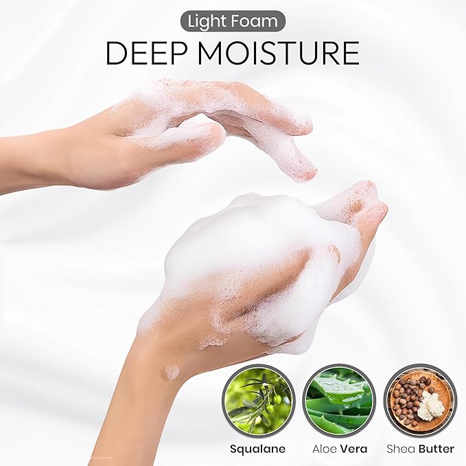 Botanist Mens Hypoallergenic Body Wash, Full Body Wash by Squalane, Shea Butter & Aloe Vera, Shower Gel & Bath Soap from Japan, Sulfate Free 16.5 Fl Oz Cassis & Leaf Green 3EA