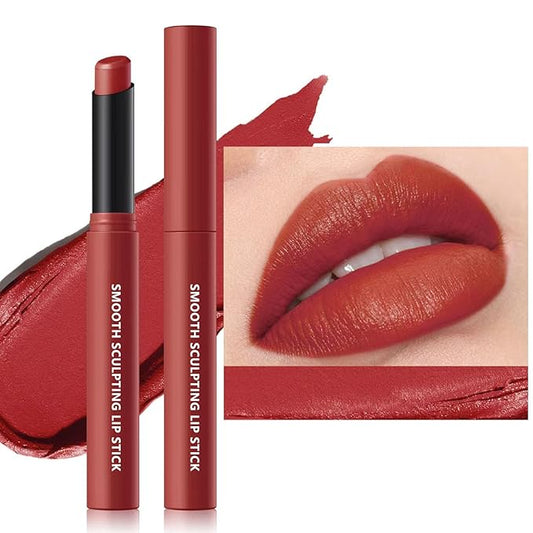 Smooth Sculpting Lipstick - Nourishing Beeswax & Vitamin E, Rich Color, Satin Finish, Feather-Light & Non-Drying #10