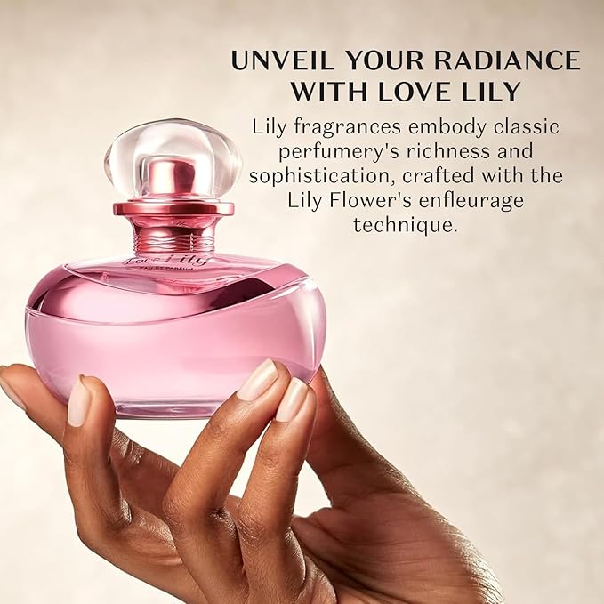 O BOTICARIO Love Lily Eau de Parfum, Long-Lasting, Amber Floral Fragrance Perfume for Women, 2.5 Ounce