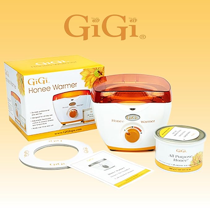 GiGi Hair Removal Wax Warmer, Mini Honee, Warmer for 5 oz. Wax Can