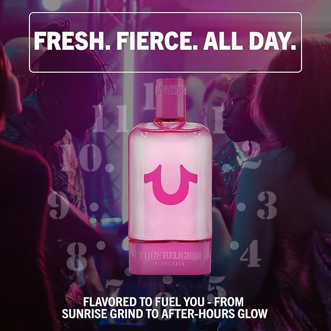 True Religion Fragrance for Women - Eau De Parfum Spray, Perfume for Women, Fruity, Floral & Amber Fragrance, EDP, Designer Scent for Her, Long Lasting - 3.4 fl oz (100 mL)