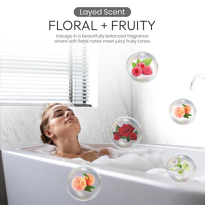 Botanist Mens Hypoallergenic Body Wash, Full Body Wash by Squalane, Shea Butter & Aloe Vera, Shower Gel & Bath Soap from Japan, Sulfate Free 16.5 Fl Oz Cassis & Leaf Green 3EA