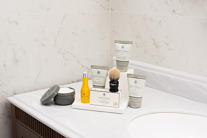 Truefitt & Hill Luxury Aftershave Balm - Ultimate Comfort - Premium Soothing Moisturizer with Aloe Vera Extract - Ideal for Sensitive Skin, Razor Burn Relief, and a Silky Smooth Finish - 3.38 oz.