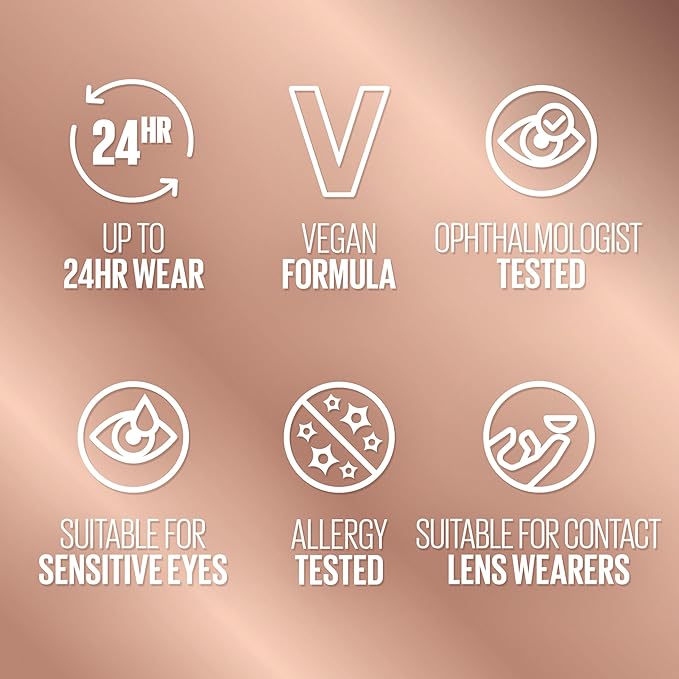 Maybelline Lash Sensational Body Washable Mascara, Volume and Length Formula for 24HR Lash Lift, Smudge and Clump-Resistant, Blackest Black