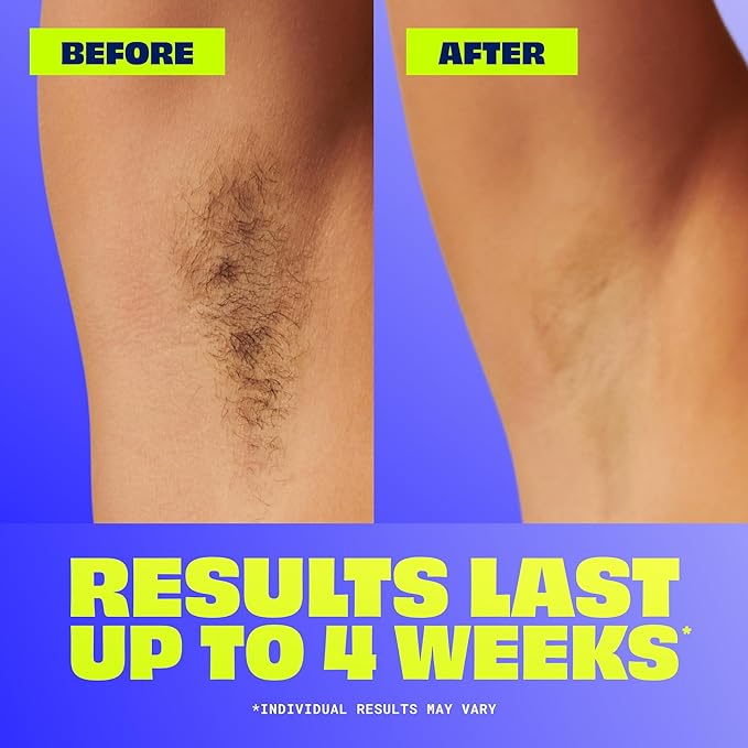 Nair Sensitive Hair Remover Mess-Free Wax Ready Strips, Legs and Body Easy Hair Removal Wax Strips for Sensitive Skin, Chamomile Extract, Dermatologist Tested, Plus 6 Post Wipes, 40 Count