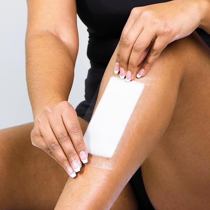 Persian Multi-Zone Wax Strips | 4 Sizes, 60 Strips | Pre-Lined for Face, Legs, Body, Bikini & Underarms | Hair Removal Waxing Kit with Aftercare Oil | Easy, Ready-to-Use | All-Natural Ingredients