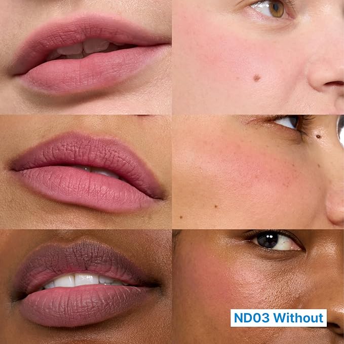 Blurry Pudding Pot + Keychain SET | Airbrushed Blush & Lip, Buildable Pigment, Long-lasting, Lightweight, Easy to Blend, Natural Soft Matte Finish Makeup – Without (Beige Pink) | 0.17 oz