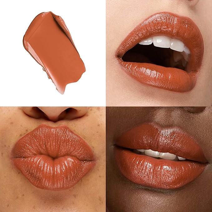 Moisture Latte Brown Lipstick – Hydrating Lip Balm for Dry, Cracked Lips, Weightless Creamy Lip Color with Vitamin E, Hydrasmooth, Glossy Juicy Finish, Long Lasting for Women (Latte)